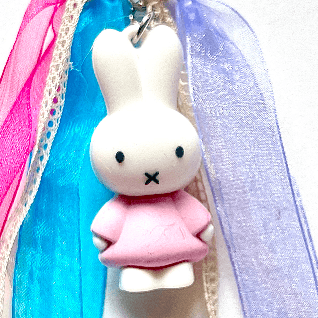BS11- Bijoux de Sac ruban Miffy